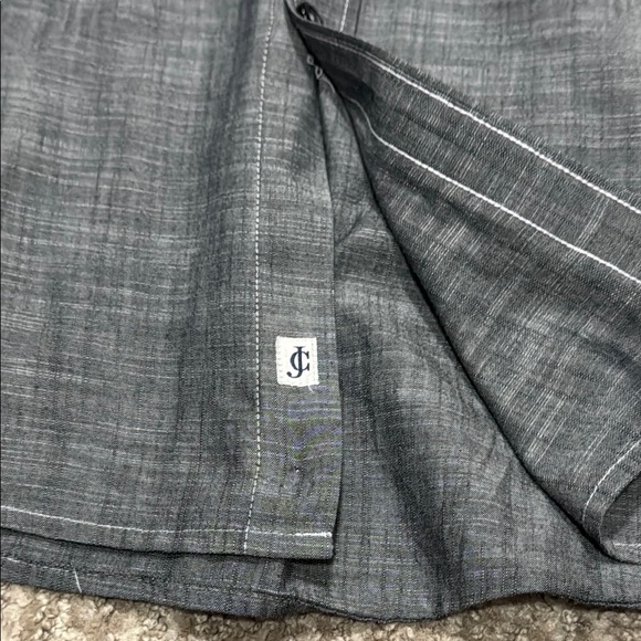 James Campbell Men's Gray Short Sleeve Shirt - Picture 4 of 10